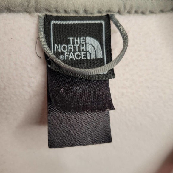 The North Face fleece jacket women's size M pink purple long sleeve zip up‎ - Picture 4 of 12